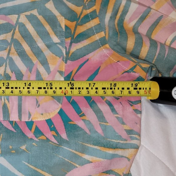 80s Flower Shirt, Unisex, SM - Picture 7 of 9